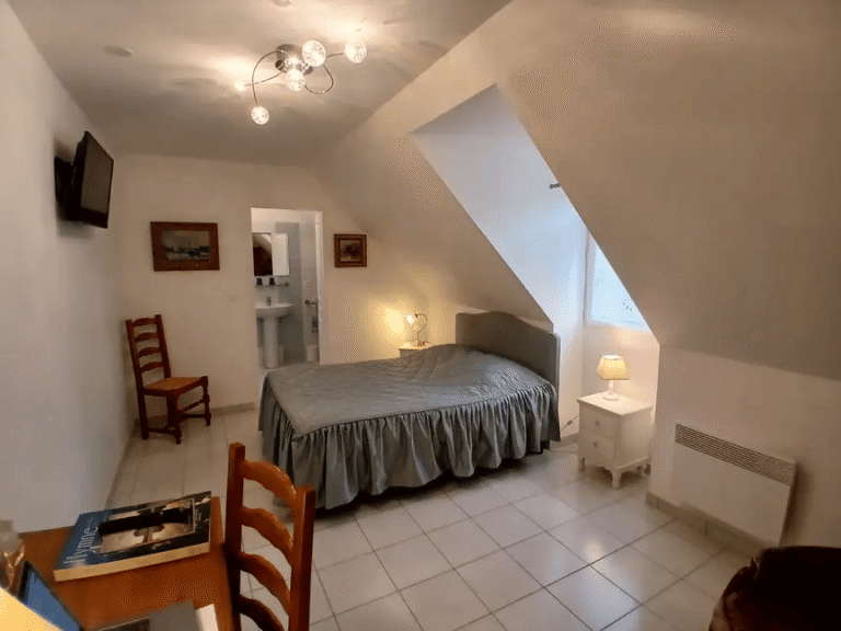 Chambre verte de La Cabriole