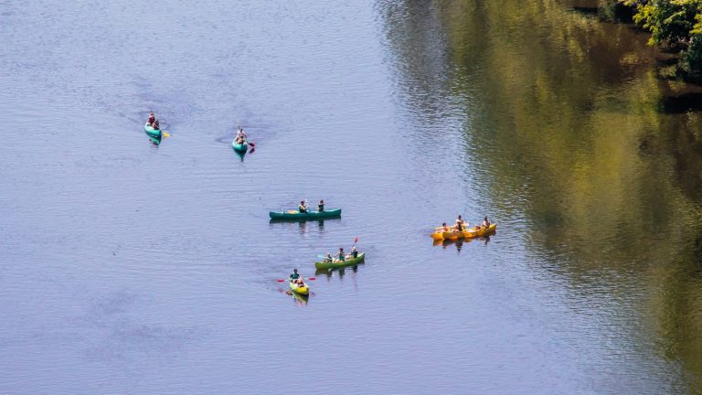 Canoë sur le Cher