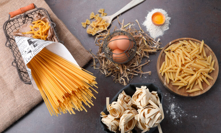 Pates fraiches et ingredients italiens pour La Scaleta a Amboise